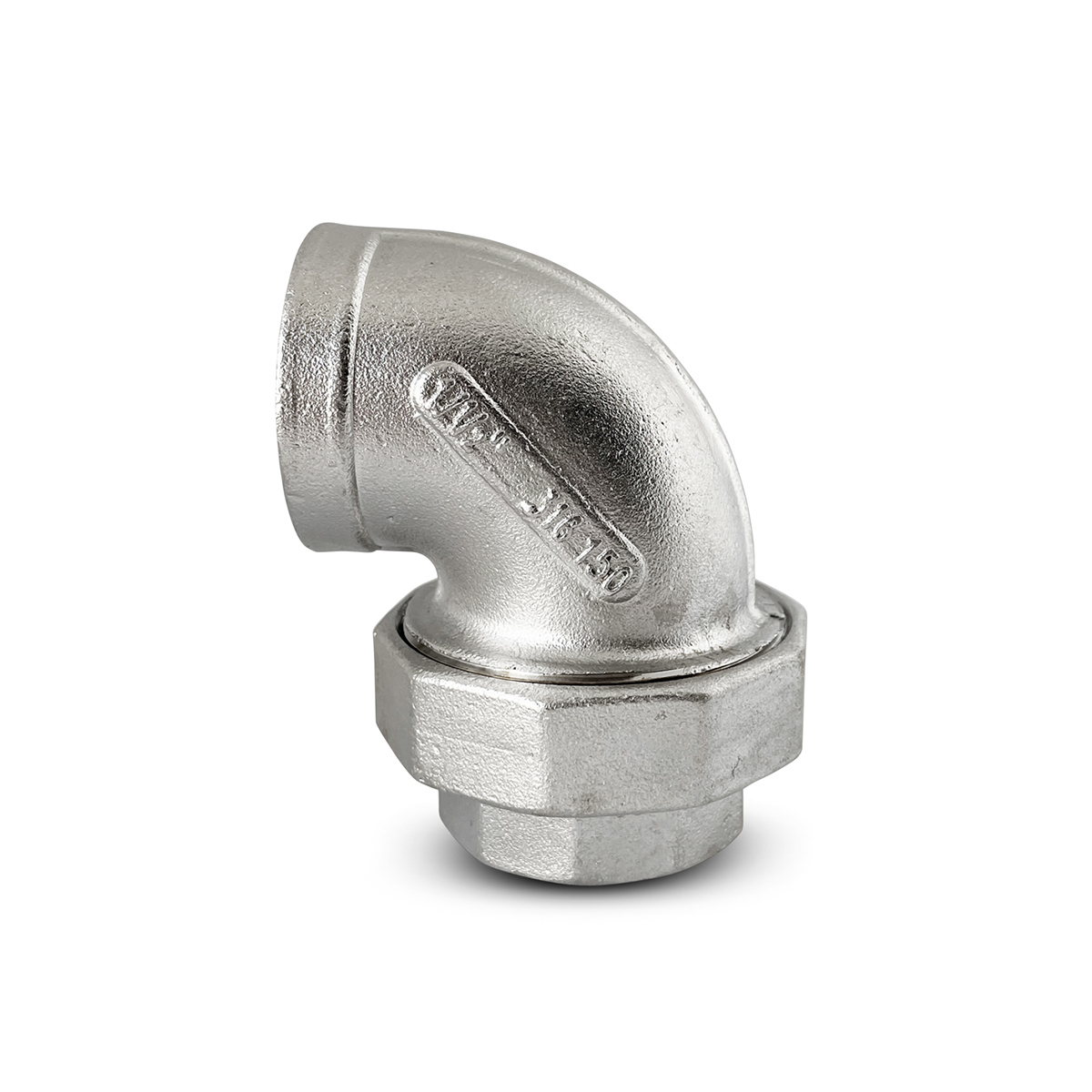 FF Barrel Union Elbow, Stainless-Steel SS316
